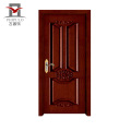 La mejor puerta de entrada de acero del panel de madera diseña la puerta interior hecha en China